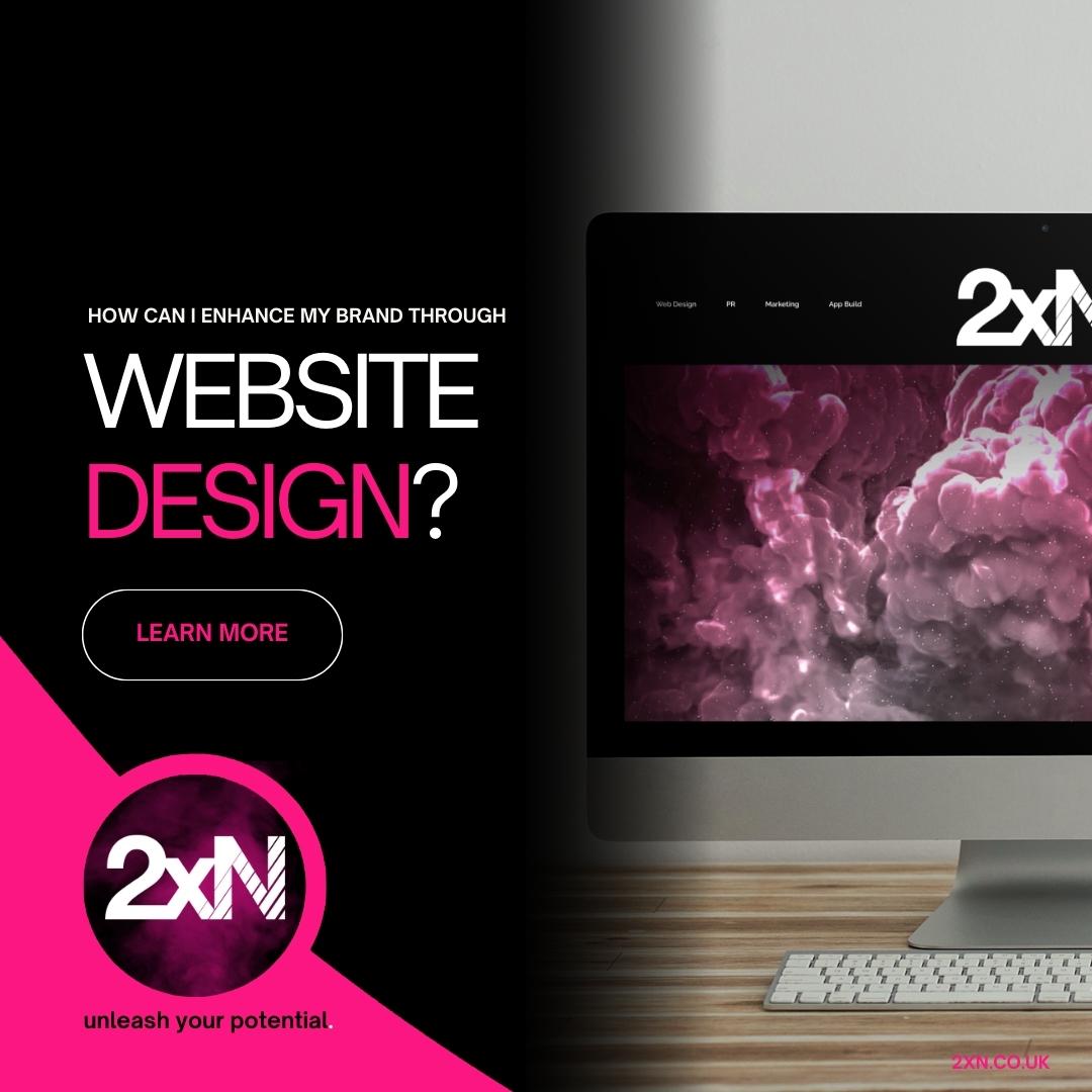 website design - Digital Marketing & Events Agency - 2xN