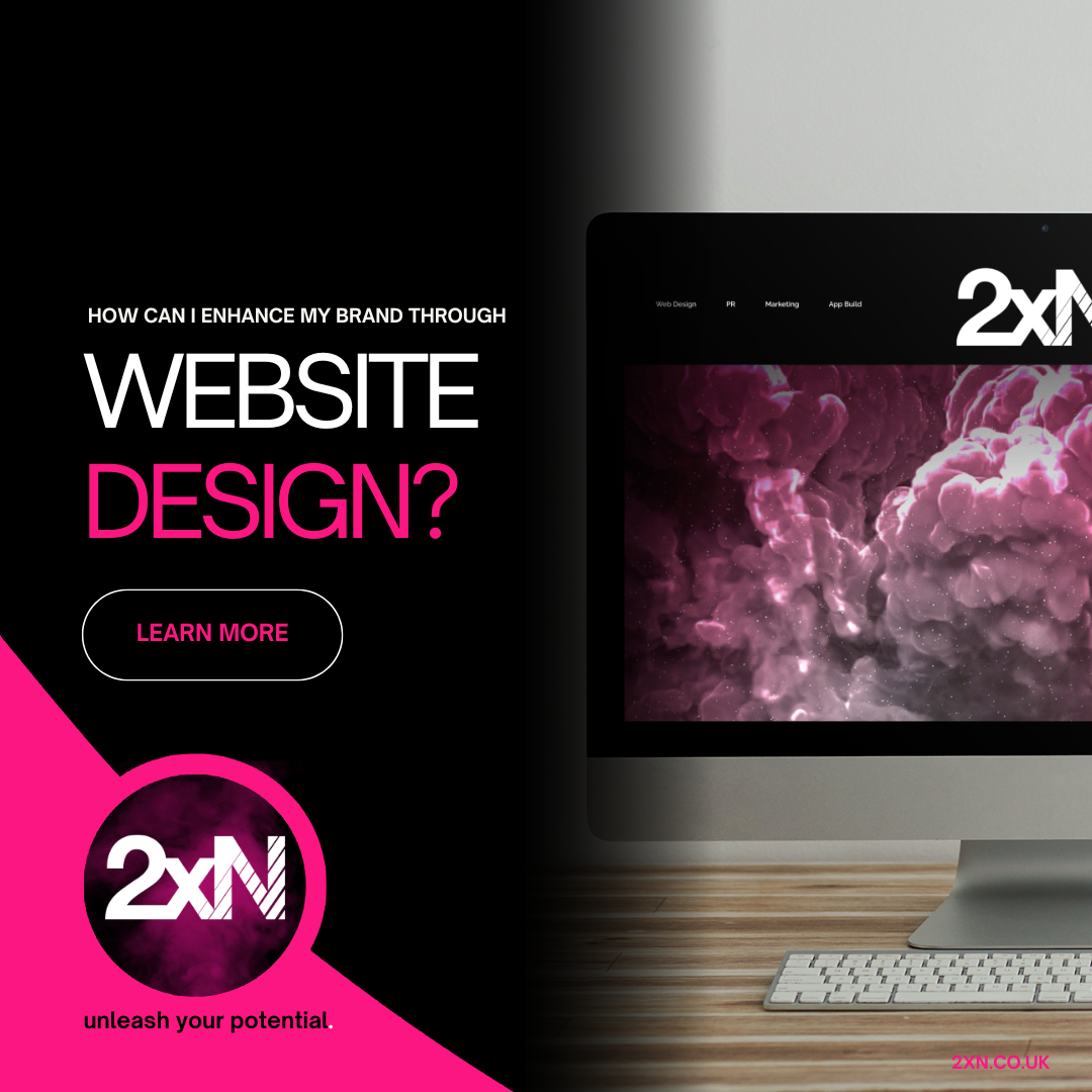 Website design - Digital Marketing & Events Agency - 2xN