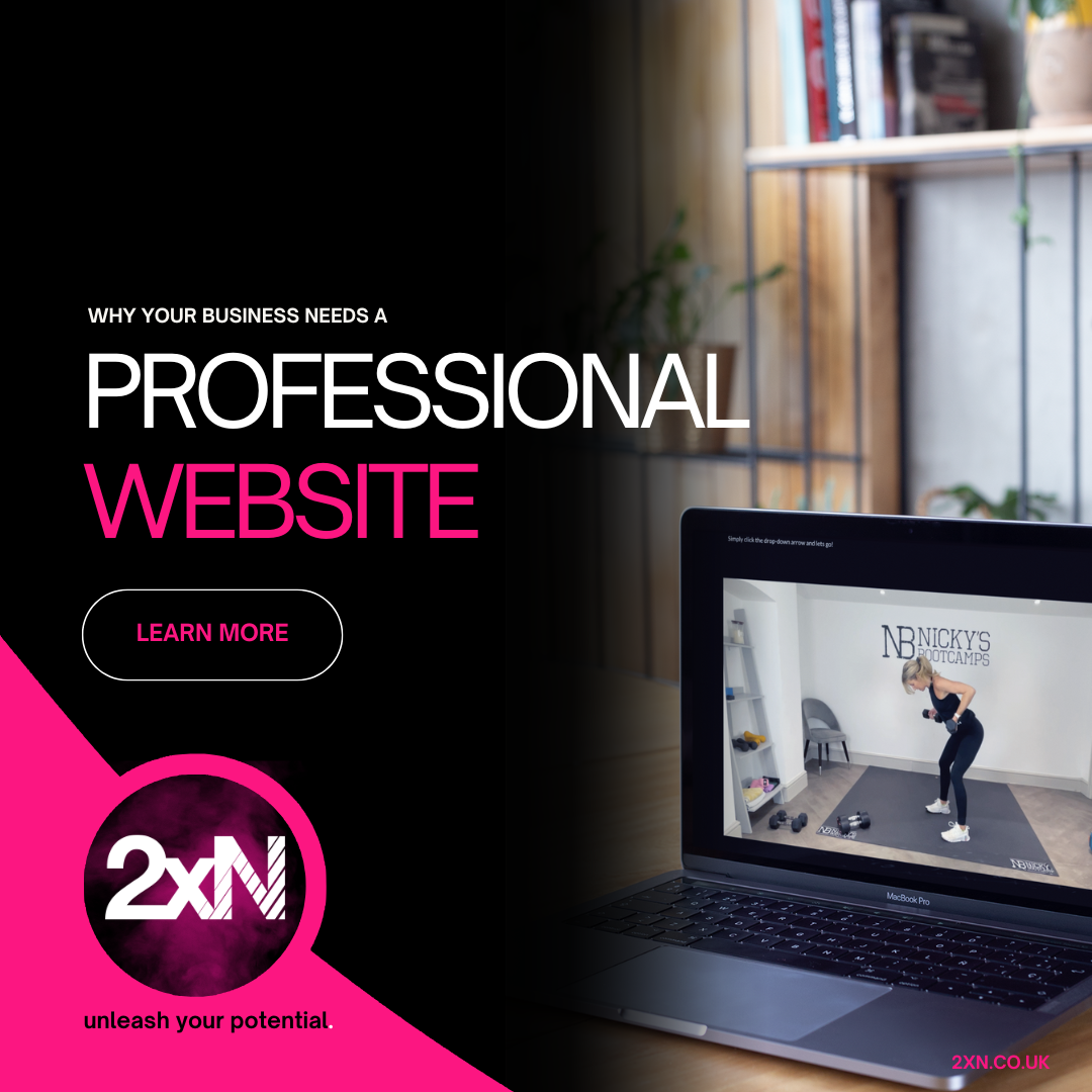 Why your Grantham business needs a professional website - 2xN