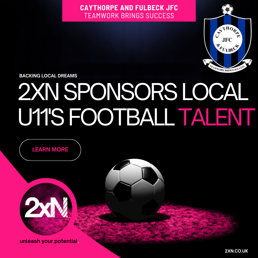 2xN sponsors CFJFC - Local marketing & brand awareness - 2xN