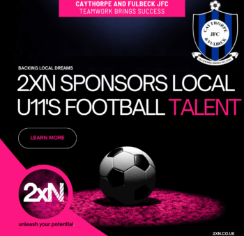 2xN sponsors CFJFC - Local marketing & brand awareness - 2xN